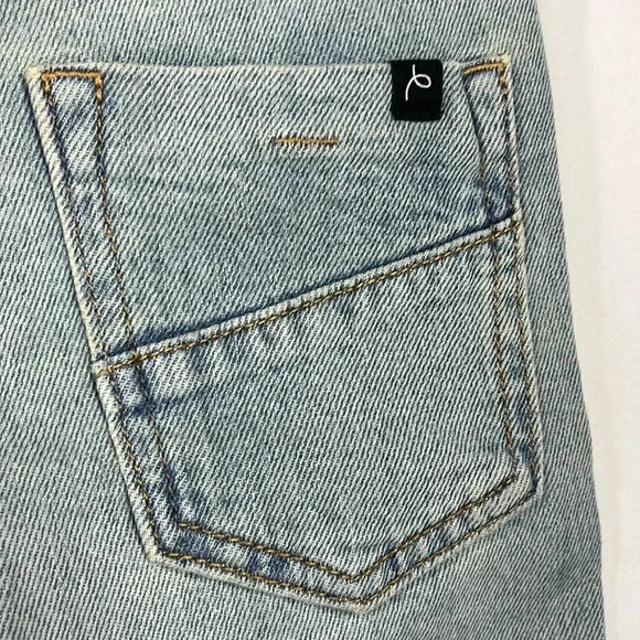 Art Class Boys Jeans 6 Light Wash Relaxed Straight Fit Adj Waist Pockets NWT - Picture 7 of 9